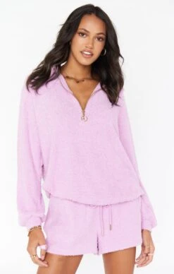 Show Me Your Mumu Sadie Set ~ Purple Pink Knit
