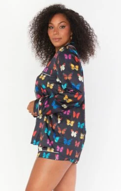 Show Me Your Mumu Favorite PJ Set ~ Butterflies In My Eyes Black 9 Show Me Your Mumu Favorite PJ Set ~ Butterflies In My Eyes Black -Show Me Your Mumu Sales MR1 5071 BE07 01 4