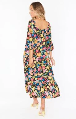 Show Me Your Mumu Day Or Night Midi Dress ~ Fruity Tango -Show Me Your Mumu Sales MR1 5106 FT48 01
