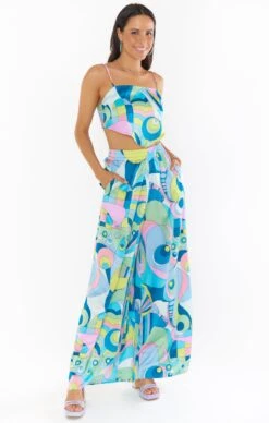 Show Me Your Mumu Irwin Pants ~ Go Go Luxe Satin -Show Me Your Mumu Sales MR2 3057 PU62 01 1