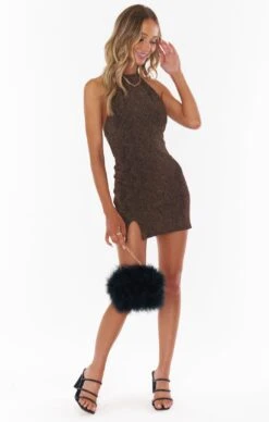 Show Me Your Mumu Casino Mini Dress ~ Squiggle Sparkle Knit -Show Me Your Mumu Sales MR2 5370 ZB01 01