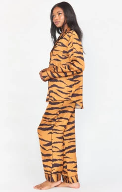 Show Me Your Mumu Paige PJ Set With Eye Mask ~ Great Tiger -Show Me Your Mumu Sales MR9 1766 GT32 03