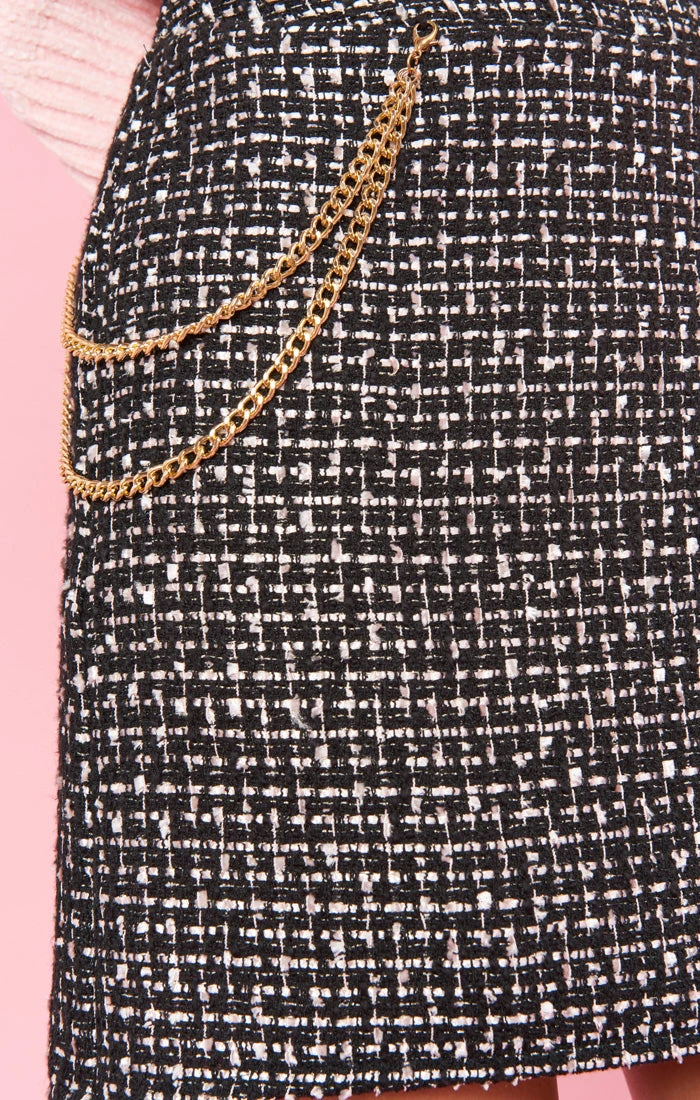 Show Me Your Mumu Dion Skirt ~ Dazzling Tweed 7 Show Me Your Mumu Dion Skirt ~ Dazzling Tweed - Image 5