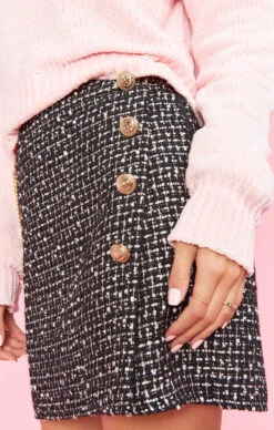 Show Me Your Mumu Dion Skirt ~ Dazzling Tweed 17 Show Me Your Mumu Dion Skirt ~ Dazzling Tweed -Show Me Your Mumu Sales MR9 4183 TW29 06