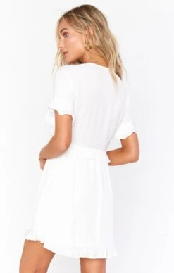 Show Me Your Mumu Virginia Dress ~ White Speckle Dots -Show Me Your Mumu Sales MS0 1758 WH59 03