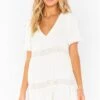 Show Me Your Mumu Hera Mini ~ White -Show Me Your Mumu Sales MS0 4055 WH01 01