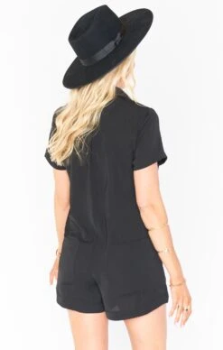 Show Me Your Mumu Yvette Romper ~ Black -Show Me Your Mumu Sales MS0 4150 BK57 03 5a3273b5 376c 4f4e 8915 b2a9bde99cce