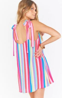 Show Me Your Mumu Throw And Go Tie Mini ~ Multi Stripe 11 Show Me Your Mumu Throw And Go Tie Mini ~ Multi Stripe -Show Me Your Mumu Sales MS0 4197 KC44 01 4