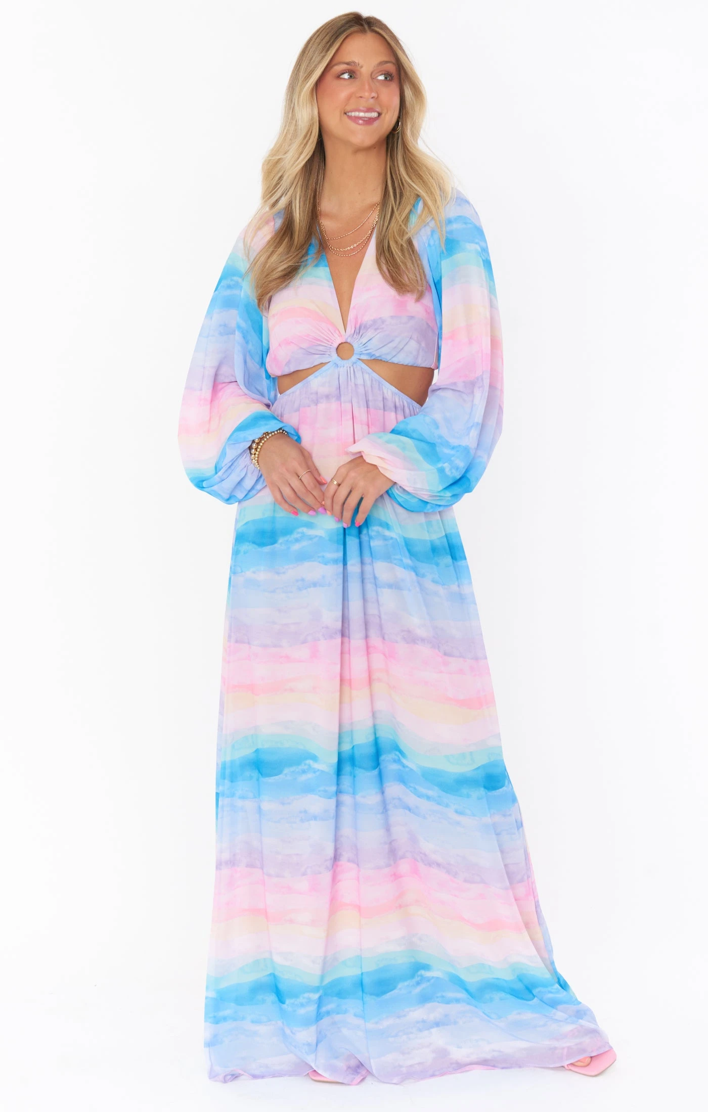 Show Me Your Mumu Go Out Cut Out Maxi Dress ~ MUmaid Waves 3 Show Me Your Mumu Go Out Cut Out Maxi Dress ~ MUmaid Waves