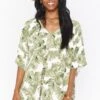 Show Me Your Mumu Peta Tunic ~ Green Majestic Palm -Show Me Your Mumu Sales MS1 112 ZM04 01 1