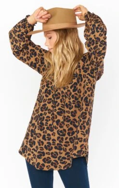 Show Me Your Mumu Charlene Tunic ~ Caramel Cheetah