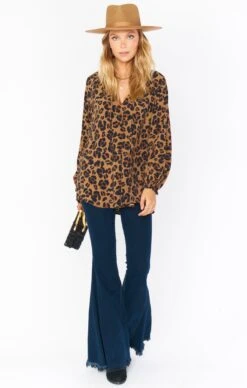 Show Me Your Mumu Charlene Tunic ~ Caramel Cheetah 14 Show Me Your Mumu Charlene Tunic ~ Caramel Cheetah -Show Me Your Mumu Sales MS1 1804 QR04 04