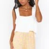 Show Me Your Mumu Cabana Shorts ~ Lemonade Cheetah