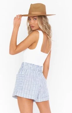 Show Me Your Mumu Disilvio Shorts ~ Nantucket Stripe -Show Me Your Mumu Sales MS1 4224 NS21 08