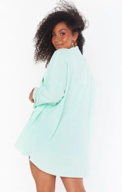 Show Me Your Mumu Johns Button Down Shirt ~ Green Melon -Show Me Your Mumu Sales MS1 4235 MT85 01 4 2fd46662 e506 43d6 93b9 6b3f619dadef