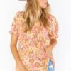 Show Me Your Mumu Brunch Top ~ Pretty Poppy 1 Show Me Your Mumu Brunch Top ~ Pretty Poppy -Show Me Your Mumu Sales MS1 4433 XA22 01