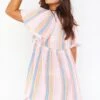 Show Me Your Mumu Brooks Babydoll Mini Dress ~ Paradise Stripe 1 Show Me Your Mumu Brooks Babydoll Mini Dress ~ Paradise Stripe -Show Me Your Mumu Sales MS1 4592 PA42 01 1