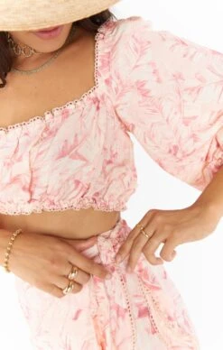 Show Me Your Mumu Iva Wrap Skirt ~ Pink Majestic Palm 21 Show Me Your Mumu Iva Wrap Skirt ~ Pink Majestic Palm -Show Me Your Mumu Sales MS1 4605 PM46 06