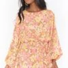 Show Me Your Mumu Larissa Dress ~ Pretty Poppy -Show Me Your Mumu Sales MS1 4657 XA22 03