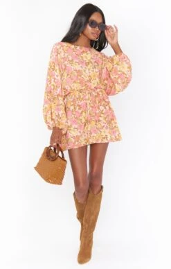 Show Me Your Mumu Larissa Dress ~ Pretty Poppy -Show Me Your Mumu Sales MS1 4657 XA22 06