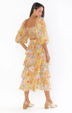 Show Me Your Mumu Full Swing Skirt ~ Groovy Blooms -Show Me Your Mumu Sales MS1 4662 GB92 04