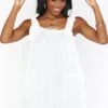 Show Me Your Mumu Sunshine Dress ~ White Linen