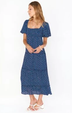 Show Me Your Mumu Linds Midi Dress ~ Red White And Mu -Show Me Your Mumu Sales MS1 4871 RW12 01 3
