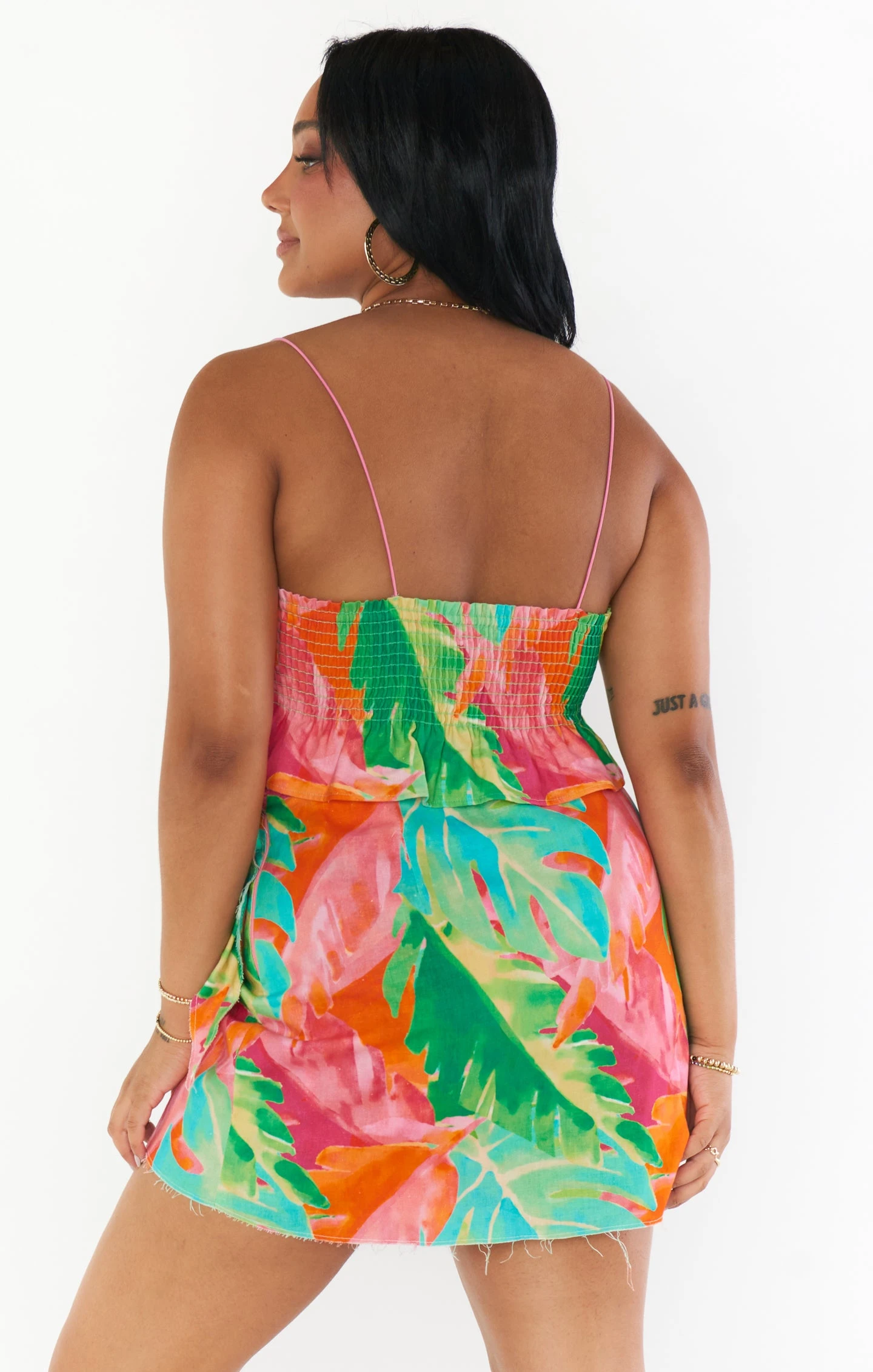 Show Me Your Mumu Iva Wrap Skirt ~ Tropics Palm 9 Show Me Your Mumu Iva Wrap Skirt ~ Tropics Palm - Image 7
