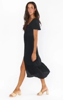 Show Me Your Mumu Brenda Midi Dress ~ Black 9 Show Me Your Mumu Brenda Midi Dress ~ Black -Show Me Your Mumu Sales MS2 4427 KB48 03