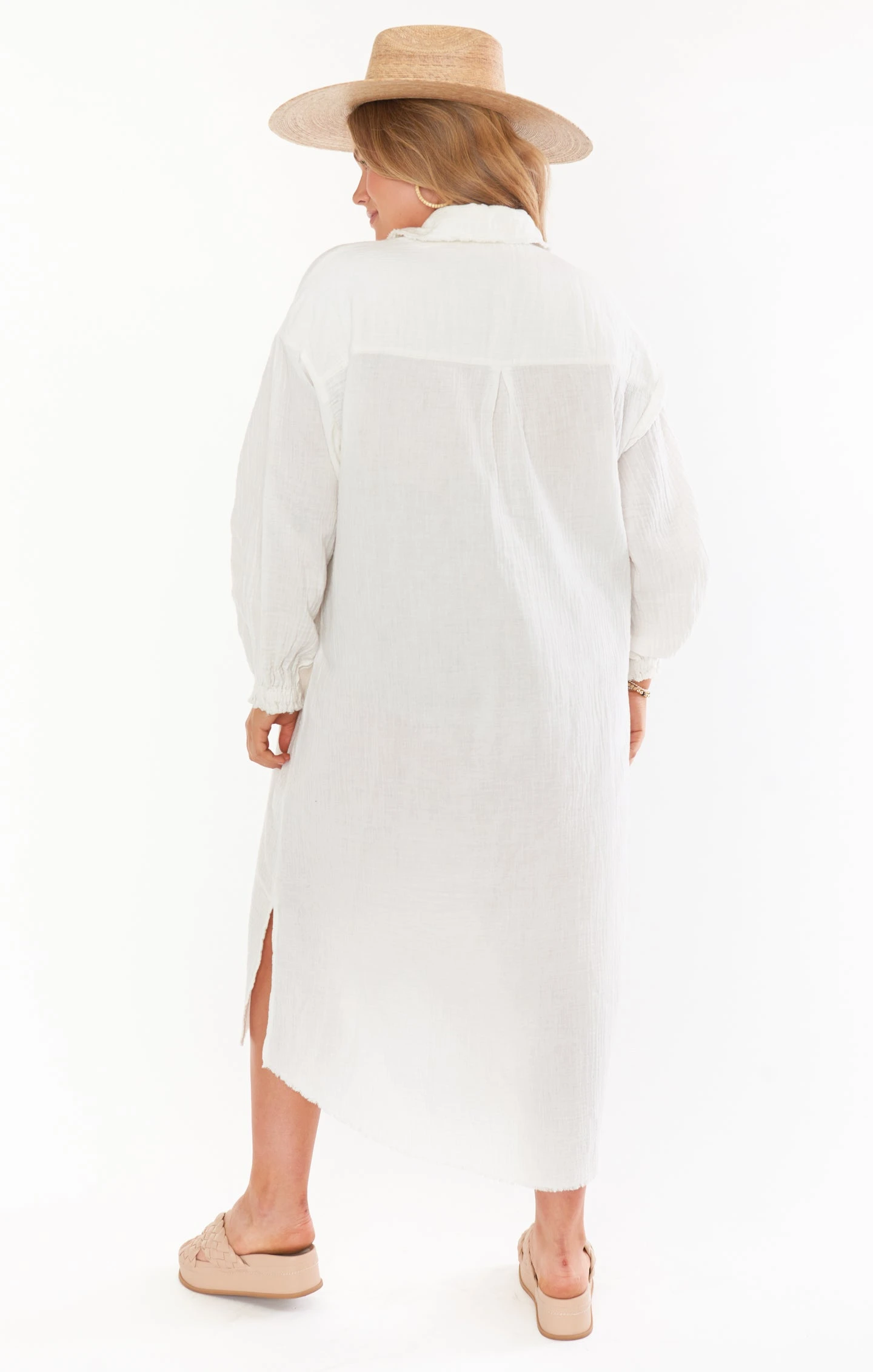 Show Me Your Mumu Captain Button Down Dress ~ Cream 9 Show Me Your Mumu Captain Button Down Dress ~ Cream - Image 7