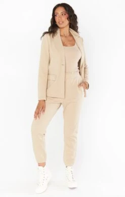 Show Me Your Mumu Lazy Chic Jogger ~ Tan Knit -Show Me Your Mumu Sales MS2 4863 TK22 02 2dddfd77 07bf 4f64 b8e2 1fcfc633149c