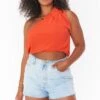 Show Me Your Mumu Heyday One Shoulder Top ~ Bellini -Show Me Your Mumu Sales MS2 4920 OG29 07