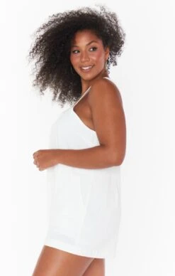 Show Me Your Mumu Catch Me Romper ~ White Beachcomb 15 Show Me Your Mumu Catch Me Romper ~ White Beachcomb -Show Me Your Mumu Sales MS2 5028 CW38 03