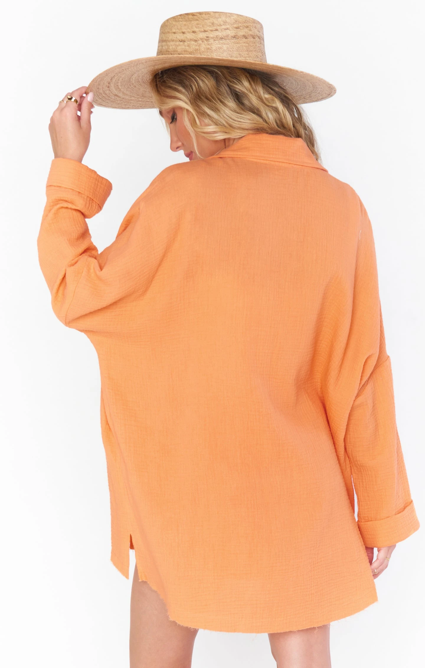 Show Me Your Mumu Johns Button Down Shirt ~ Orange 5 Show Me Your Mumu Johns Button Down Shirt ~ Orange - Image 3