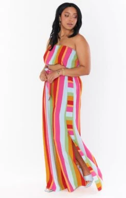 Show Me Your Mumu Journey Pants ~ Getaway Stripe -Show Me Your Mumu Sales MS2 5043 XO57 01 1