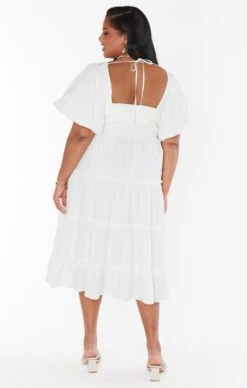 Show Me Your Mumu Odette Midi Dress ~ White -Show Me Your Mumu Sales MS2 5073X WH01 01 2 4e06ce4f d5d1 4209 b082 d4d12a3c4182