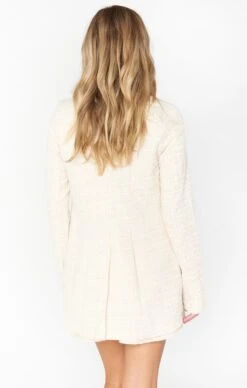Show Me Your Mumu Jackie Jacket ~ White Tweed -Show Me Your Mumu Sales MS2 5318 KN42 01 1