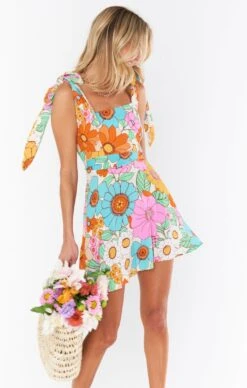 Show Me Your Mumu Claire Mini Dress ~ Flower Market -Show Me Your Mumu Sales MS3 0468 SV23 02 790cb779 8b3b 4054 bf6f 650b42bef0ae