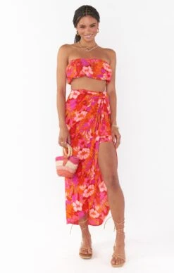 Show Me Your Mumu Teeny Tube Top ~ Maui Mai Tai -Show Me Your Mumu Sales MS3 5065 MM48 01