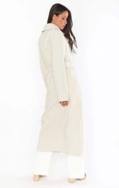 Show Me Your Mumu Trevor Trench ~ Off White -Show Me Your Mumu Sales MS3 5210 OW05 04