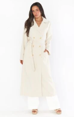 Show Me Your Mumu Trevor Trench ~ Off White -Show Me Your Mumu Sales MS3 5210 OW05 05