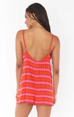 Show Me Your Mumu Rascal Romper ~ Paradise Island Knit -Show Me Your Mumu Sales MS3 60 PI06 04