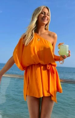 Show Me Your Mumu Trish Dress ~ Tangerine