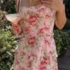 Show Me Your Mumu Lady Corset Mini Dress ~ Garden Romantic