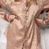 Show Me Your Mumu Classic PJ Set ~ Gold Cheetah Silky -Show Me Your Mumu Sales Tezza 6743