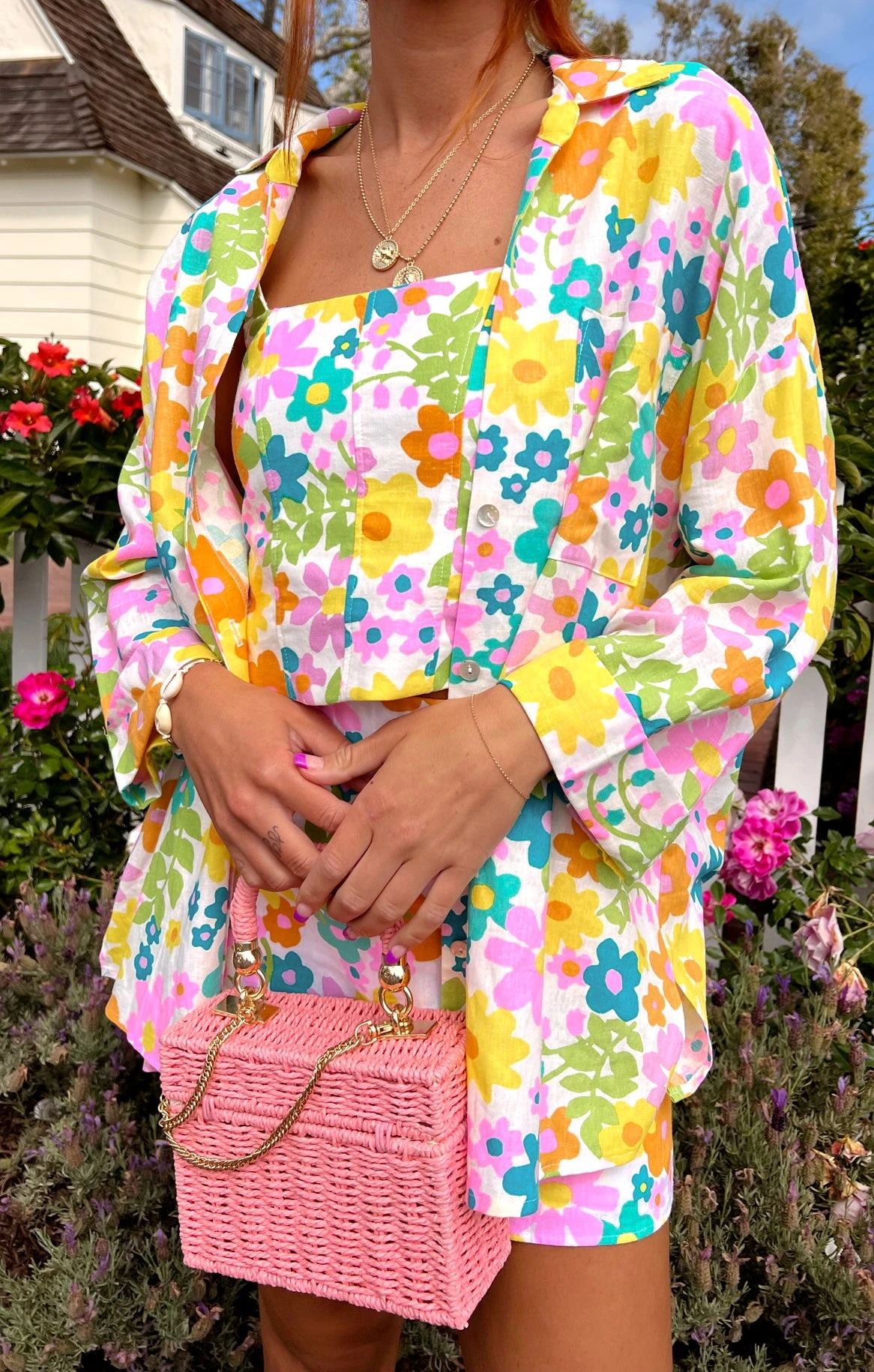Show Me Your Mumu Weekday Button Up ~ Petal Pop 4 Show Me Your Mumu Weekday Button Up ~ Petal Pop - Image 2