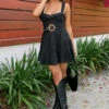Show Me Your Mumu Jolene Mini Dress ~ Black 2 Show Me Your Mumu Jolene Mini Dress ~ Black -Show Me Your Mumu Sales Tezza 8968