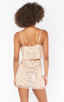 Show Me Your Mumu Pearly Top ~ White Pearl Sequins -Show Me Your Mumu Sales alllyanyssa 9.2220026