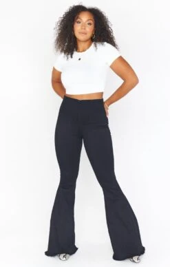 Show Me Your Mumu Berkeley Bells Short ~ Black Lava