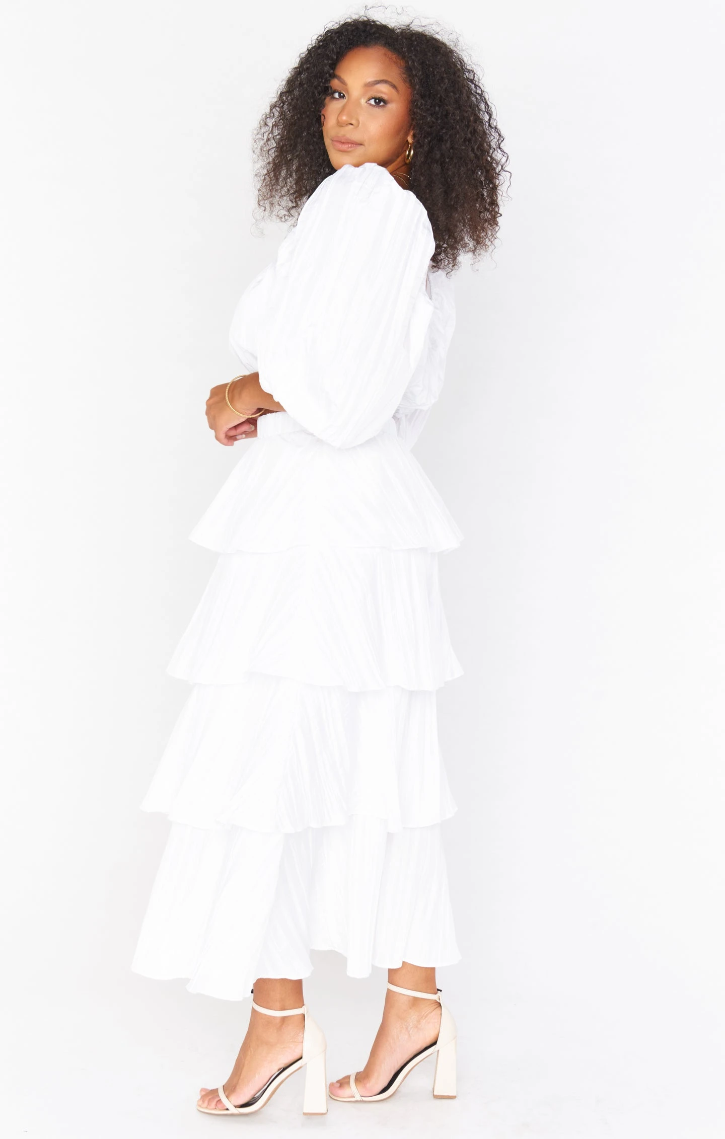 Show Me Your Mumu Full Swing Skirt ~ White Crinkle 13 Show Me Your Mumu Full Swing Skirt ~ White Crinkle - Image 11